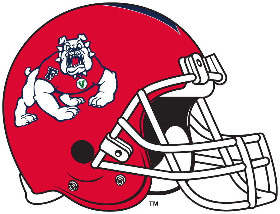Fresno State Bulldogs 2016-2020 Helmet Logo DIY iron on transfer (heat transfer)